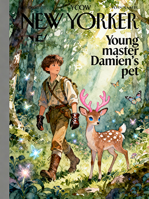 Young master Damien's pet