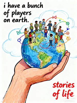 I have a bunch of players on Earth