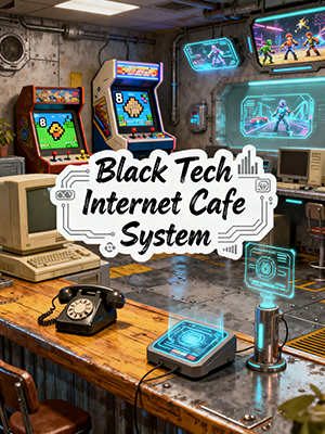Black Tech Internet Cafe System