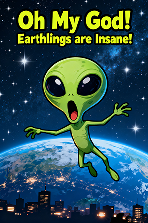 Oh My God! Earthlings are Insane!